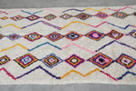 Moroccan wool rug 4.5 FT × 8.3 FT