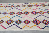 Moroccan wool rug 4.5 FT × 8.3 FT