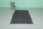 Handira berber rug , Moroccan wedding blanket 3.6 FT x 5.7 FT