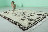 handmade berber rug 3.2 X 6.1 Feet