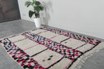 Colorful Moroccan rug 4.8 FT × 6 FT