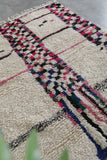 Colorful Moroccan rug 4.8 FT × 6 FT