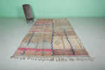 Handmade moroccan berber rug 5.8 FT X 9.1 FT