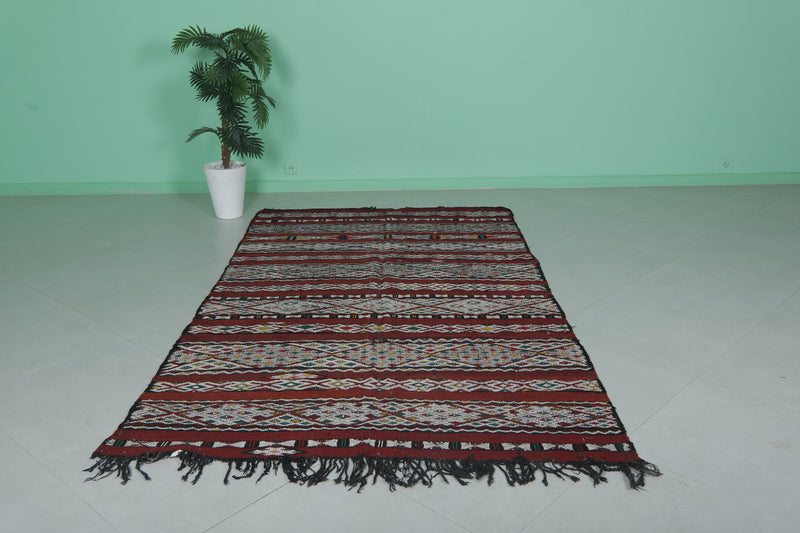 Vintage Berber Kilim – Traditional Handwoven Rug