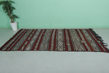 Vintage Berber kilim 5.1ft x 9ft