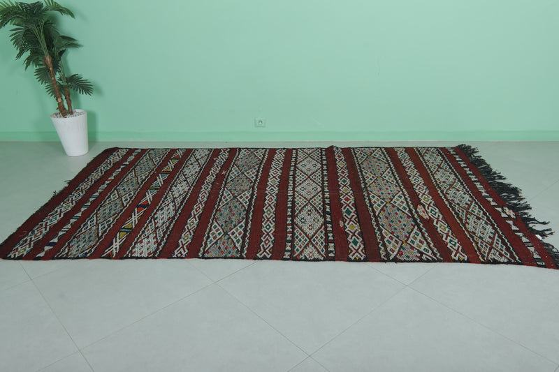 Vintage Berber Kilim – Traditional Handwoven Rug