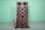 Runner Boucherouite rug 3 x 7.3 Feet