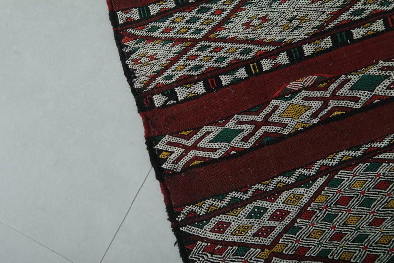 Vintage Berber Kilim – Traditional Handwoven Rug