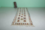 Moroccan runner berber rug 4.1 x 12.3 Feet