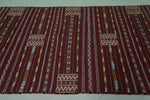 Handwoven kilim 4.5ft x 7.8ft