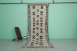 Moroccan runner berber rug 4.1 x 12.3 Feet