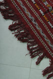 Handwoven kilim 4.5ft x 7.8ft