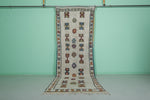 Moroccan runner berber rug 4.1 x 12.3 Feet