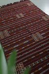 Handwoven kilim 4.5ft x 7.8ft