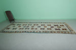 Moroccan runner berber rug 4.1 x 12.3 Feet