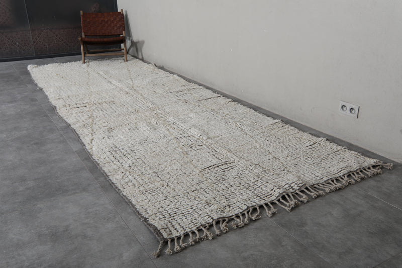 Moroccan Rug - 5x14.3 FT | Oversized Handwoven Carpet