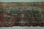 Antique Moroccan rug runner 3.4 X 8.3 Feet