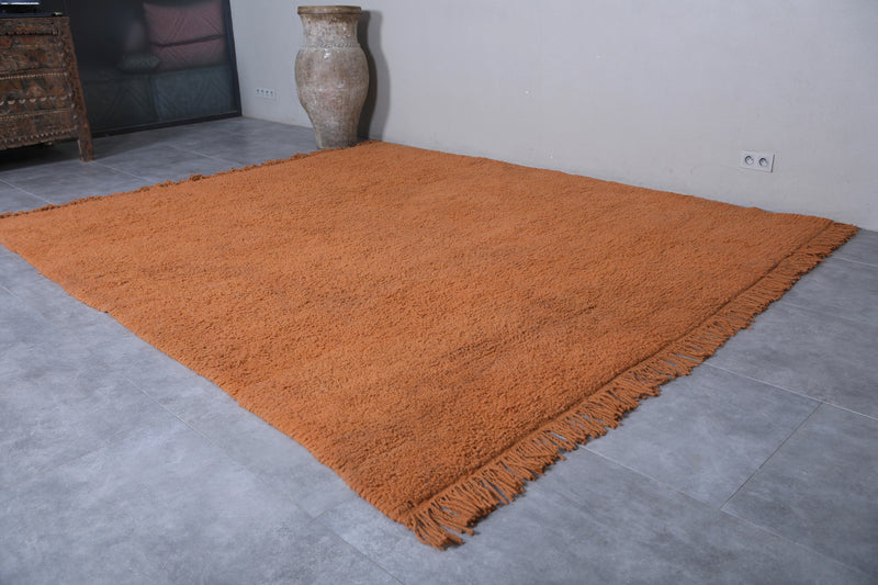 Beni Ourain Moroccan Rug - 8.8 x 10.1 Feet | Handmade Wool