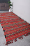 Handwoven Moroccan kilim rug 5.7 ft x 11.7 ft