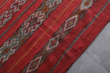 Handwoven Moroccan kilim rug 5.7 ft x 11.7 ft