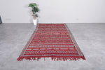 Hand Woven berber rug 5.4ft x 9.9ft