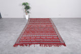 Hand Woven berber rug 5.4ft x 9.9ft