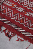 Hand Woven berber rug 5.4ft x 9.9ft