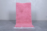 Pink Moroccan rug 2 X 4.1 Feet