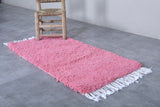 Pink Moroccan rug 2 X 4.1 Feet