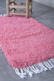 Pink Moroccan rug 2 X 4.1 Feet