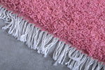 Pink Moroccan rug 2 X 4.1 Feet