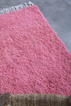 Pink Moroccan rug 2 X 4.1 Feet