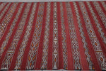 Bohemian kilim rug 5.5 FT X 10.6 FT