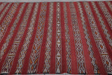 Bohemian kilim rug 5.5 FT X 10.6 FT