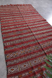 Bohemian kilim rug 5.5 FT X 10.6 FT