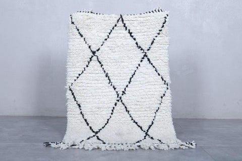 Diamond Moroccan Rug - 2 x 3 Feet | Handmade Wool