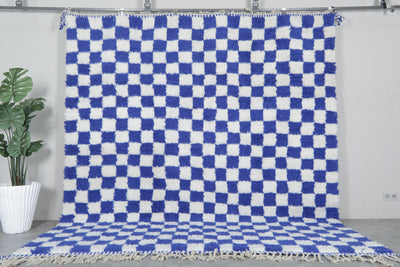 Checkered rug