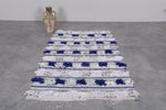 Berber wedding blue blanket 3.5 FT X 5.2 FT