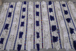 Berber wedding blue blanket 3.5 FT X 5.2 FT