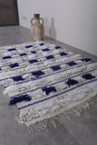 Berber wedding blue blanket 3.5 FT X 5.2 FT