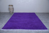 Purple Moroccan rug 8.1 X 10 Feet