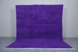 Purple Moroccan rug 8.1 X 10 Feet