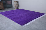 Purple Moroccan rug 8.1 X 10 Feet