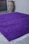 Purple Moroccan rug 8.1 X 10 Feet