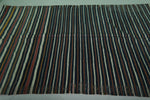 Handwoven Moroccan rug kilim 4.7 FT X 7.3 FT