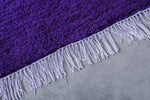 Purple Moroccan rug 8.1 X 10 Feet