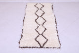 Moroccan rug 2.5 X 5.7 Feet - Boucherouite Rugs