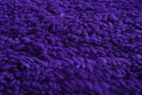 Purple Moroccan rug 8.1 X 10 Feet