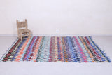 Striped Multicolor Moroccan Rug - 5.3 X 8.3 Feet