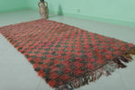 Moroccan Runner Rug 3.4feet x 7.4feet